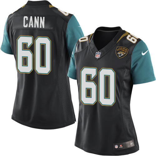 Women's Elite A. J. Cann Nike Jersey Black Alternate - #60 NFL Jacksonville Jaguars